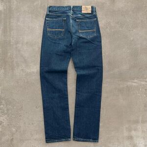 Abercrombie-fitch Men's Blue and Navy Jeans